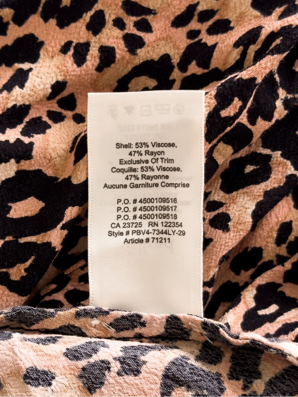Aritzia Wilfred Leopard Print Midi Skirt - Size 4 - Picture 9 of 11